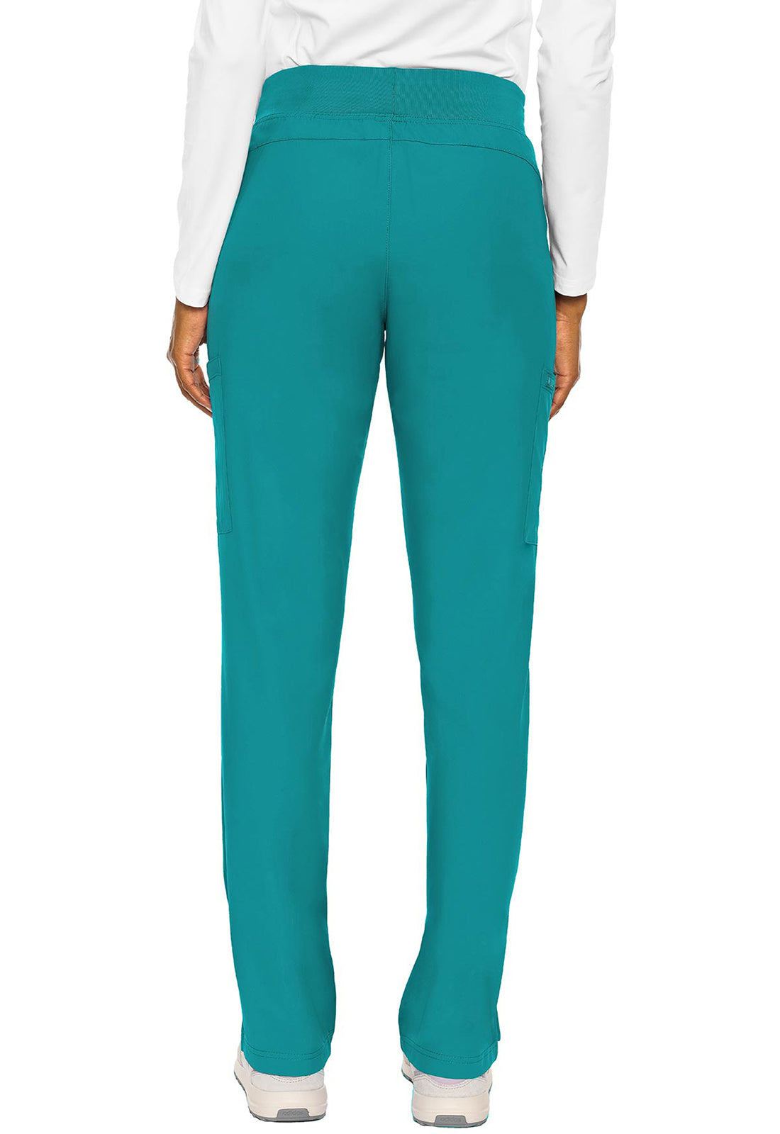 Med Couture Insight Women's Mid-Rise 4-Pocket Zipper Pant