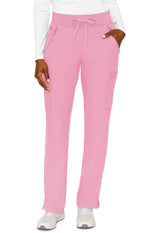 Med Couture Insight Women's Mid-Rise 4-Pocket Zipper Pant