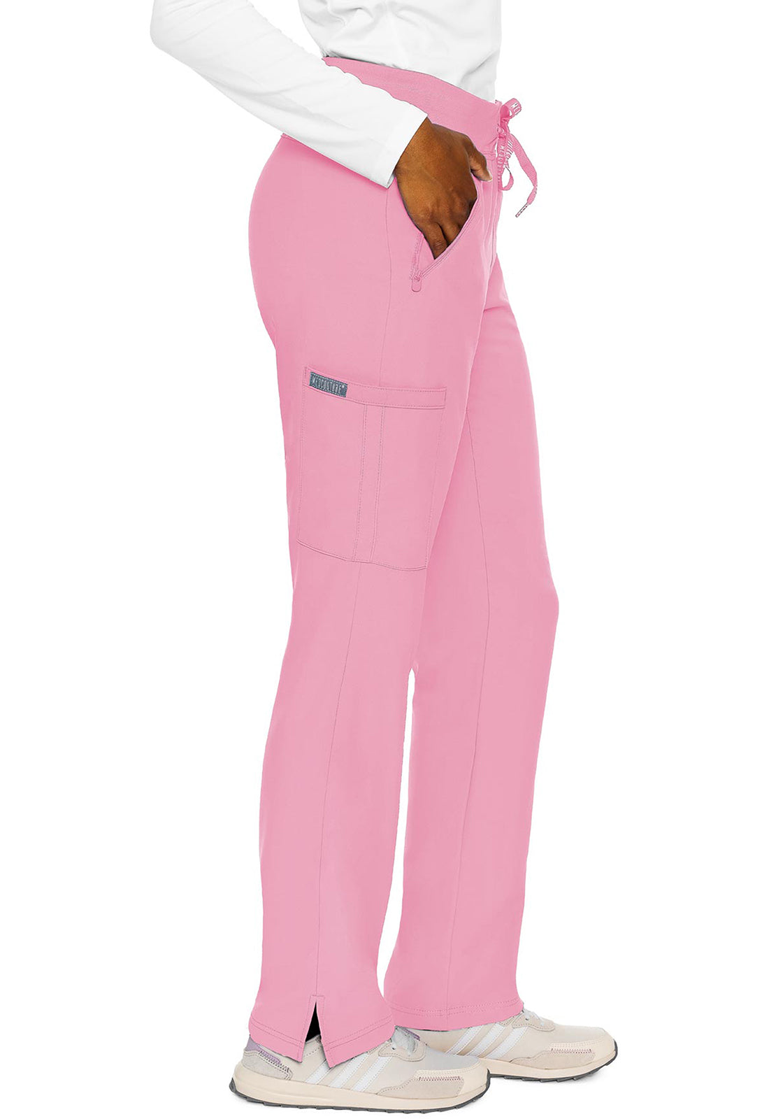 Med Couture Insight Women's Mid-Rise 4-Pocket Zipper Pant