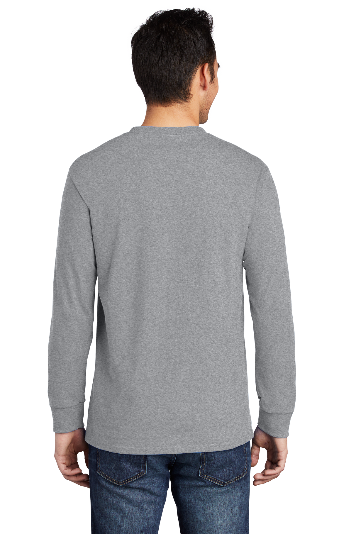 Port & Company® Long Sleeve Essential Pocket Tee