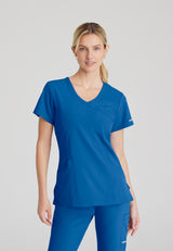 Skechers™ Women's Reliance 3-Pocket Crossover V-Neck Scrub Top