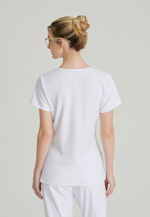 Skechers™ Women's Reliance 3-Pocket Crossover V-Neck Scrub Top