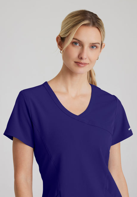 Skechers™ Women's Reliance 3-Pocket Crossover V-Neck Scrub Top