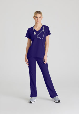 Skechers™ Women's Reliance 3-Pocket Crossover V-Neck Scrub Top