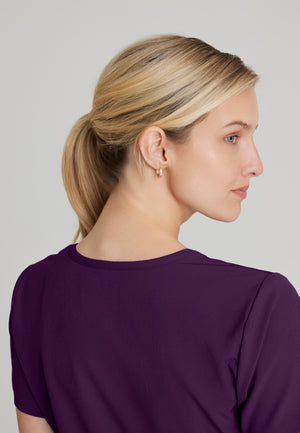 Skechers™ Women's Reliance 3-Pocket Crossover V-Neck Scrub Top