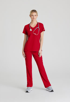 Skechers™ Women's Reliance 3-Pocket Crossover V-Neck Scrub Top