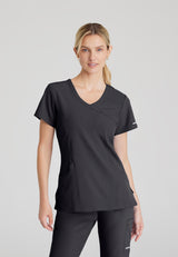 Skechers™ Women's Reliance 3-Pocket Crossover V-Neck Scrub Top