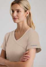 Skechers™ Women's Reliance 3-Pocket Crossover V-Neck Scrub Top