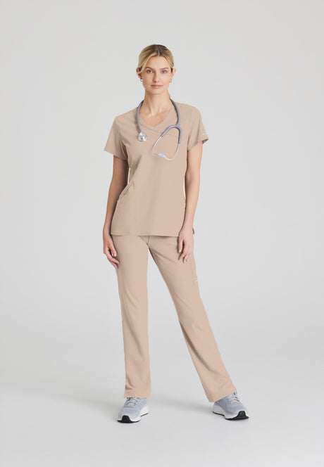 Skechers™ Women's Reliance 3-Pocket Crossover V-Neck Scrub Top