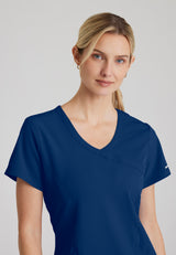 Skechers™ Women's Reliance 3-Pocket Crossover V-Neck Scrub Top