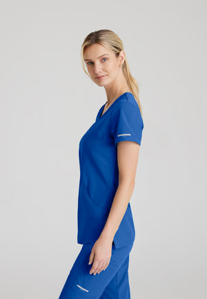 Skechers™ Women's Reliance 3-Pocket Crossover V-Neck Scrub Top