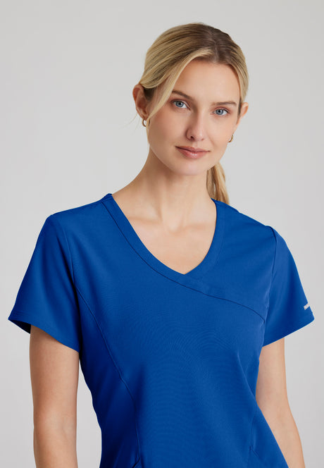 Skechers™ Women's Reliance 3-Pocket Crossover V-Neck Scrub Top