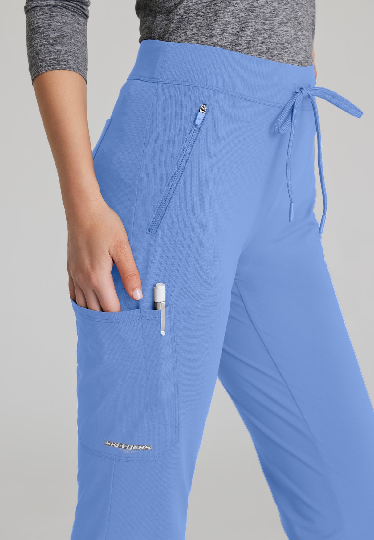 Skechers™ by Barco Slip-ins Women's Glide Knit 4-Pocket Flare Pant Petite