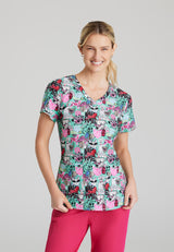 Skechers™ Women's Essence V-Neck Print Top