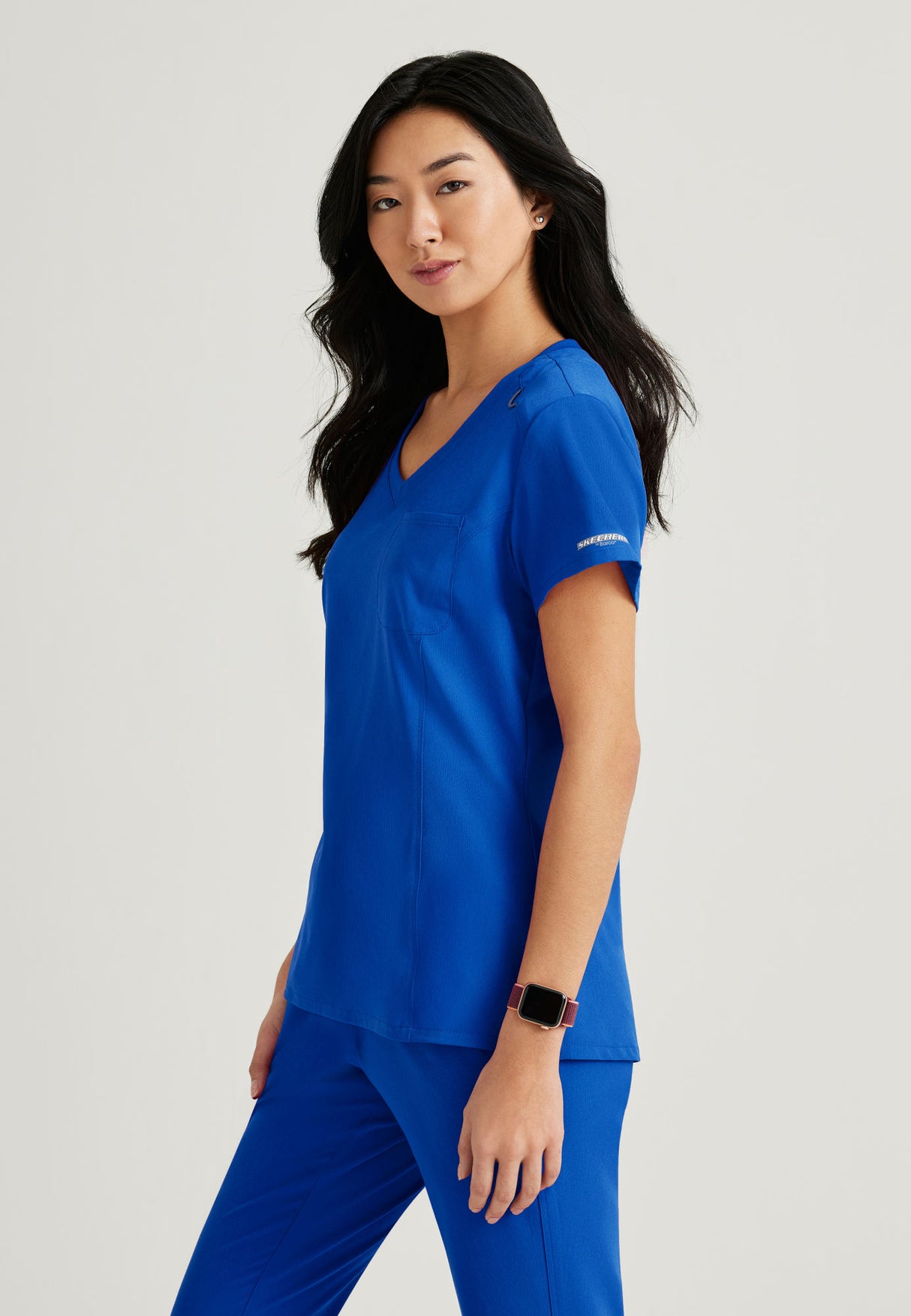 Skechers™ Women's Dignity 1-Pocket Tuck-In Scrub Top