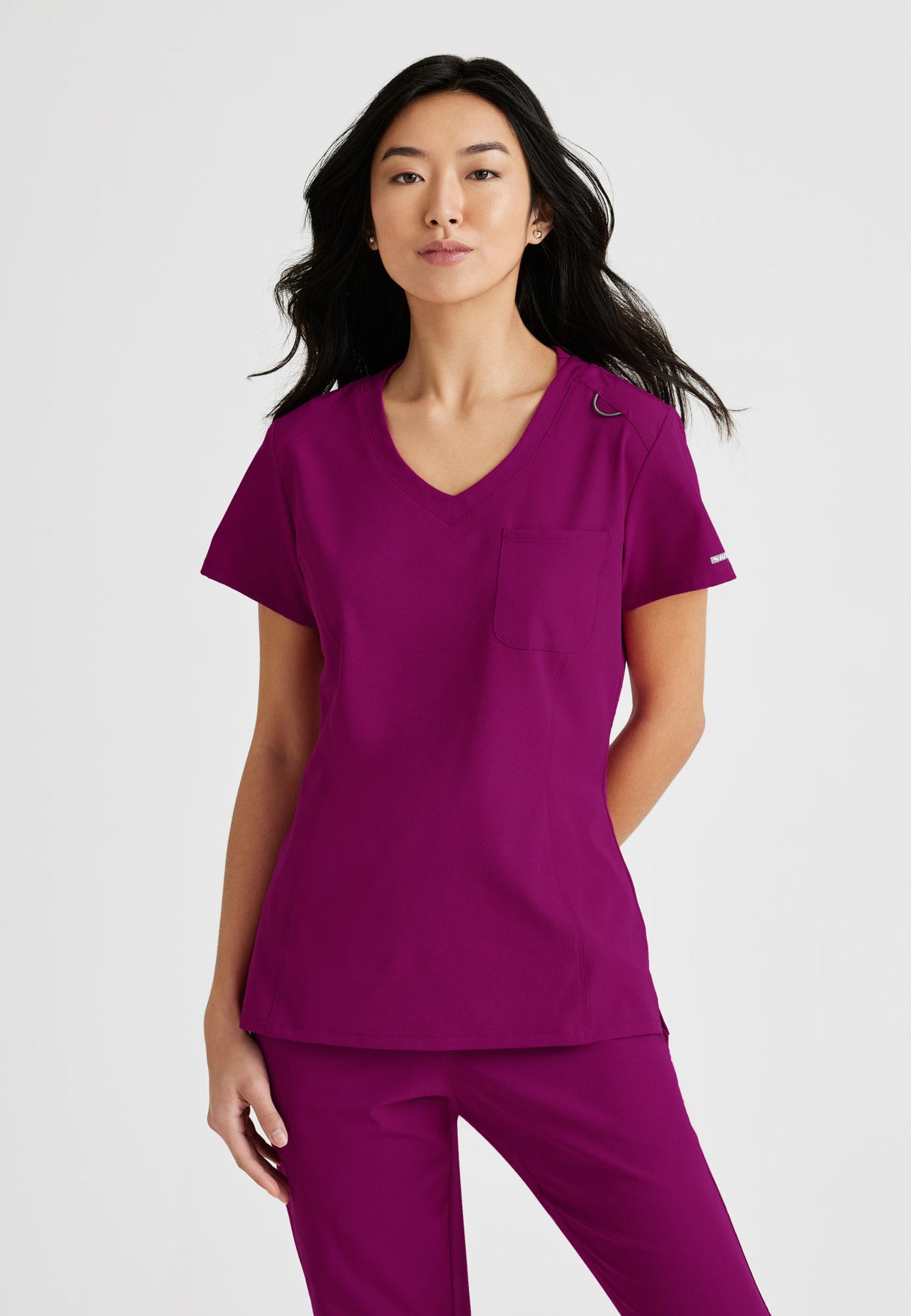 Skechers™ Women's Dignity 1-Pocket Tuck-In Scrub Top