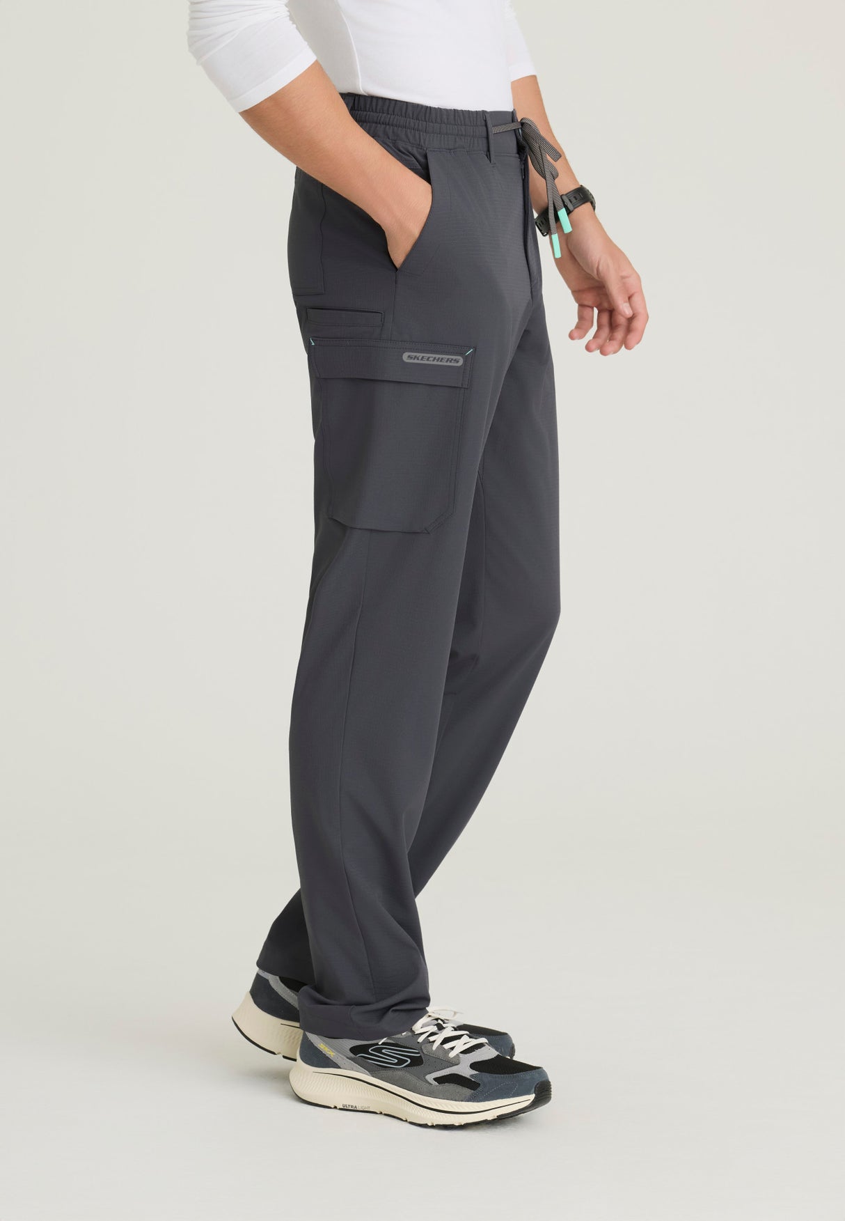 Skechers™ By Barco Ripstop Men's Terrain 6-Pocket Double Cargo Straight Leg Pant