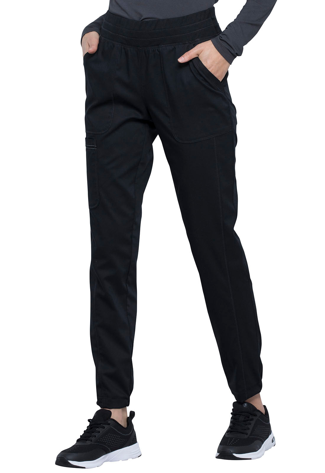 Cherokee Workwear Revolution Women's 5-Pocket Tall Natural Rise Jogger