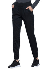 Cherokee Workwear Revolution Women's 5-Pocket Petite Natural Rise Jogger