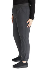 Cherokee Workwear Revolution Women's 5-Pocket Petite Natural Rise Jogger