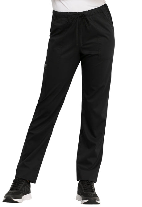 Cherokee Workwear Revolution Unisex 4-Pocket Tapered Leg Drawstring Pant