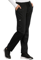 Cherokee Workwear Revolution Unisex 4-Pocket Tapered Leg Tall Drawstring Pant