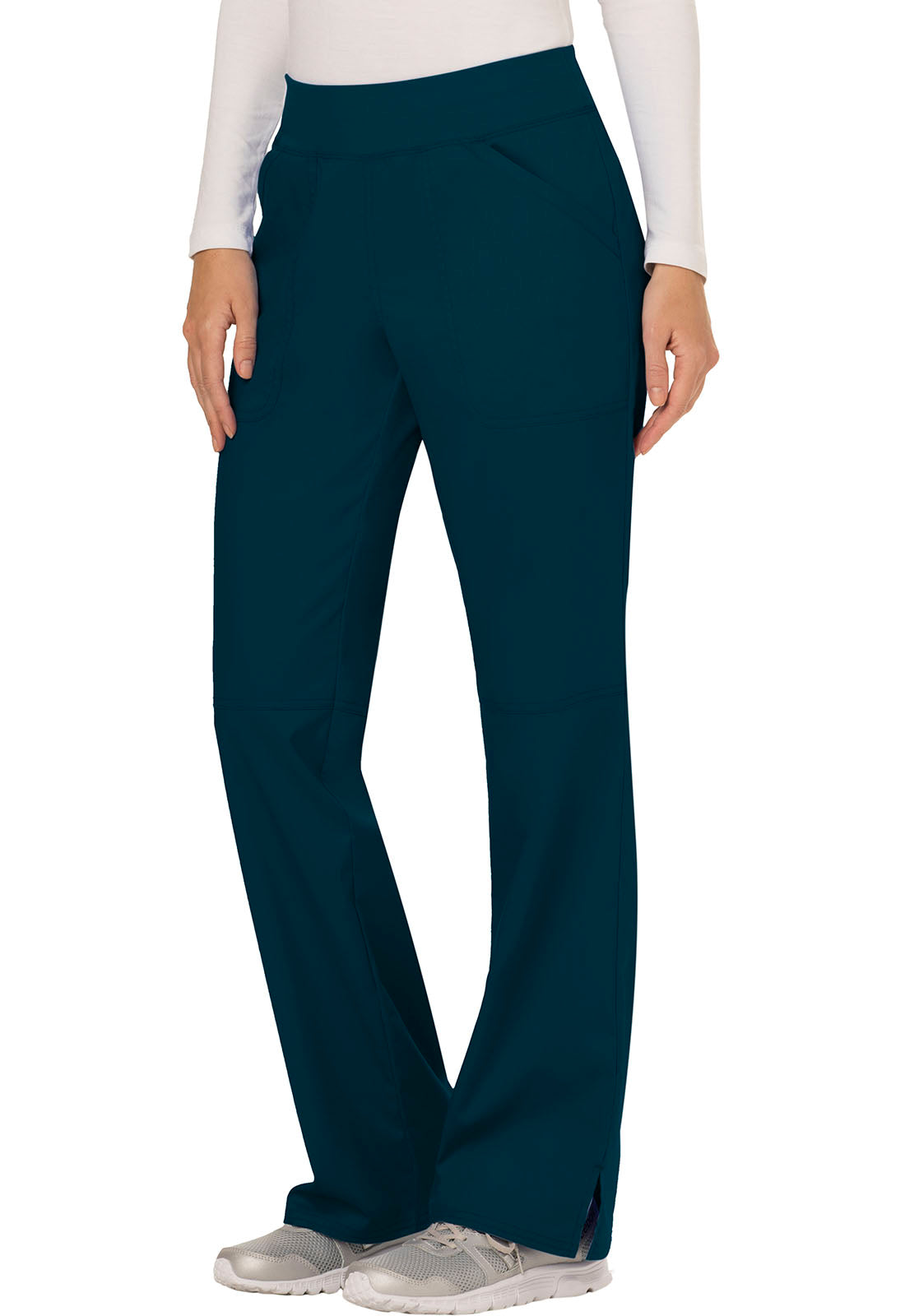 Cherokee Workwear Revolution Women's 4-Pocket Mid Rise