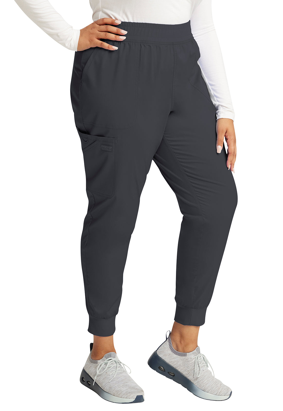 Cherokee Workwear Revolution Women's 5-Pocket Tall Mid Rise Jogger