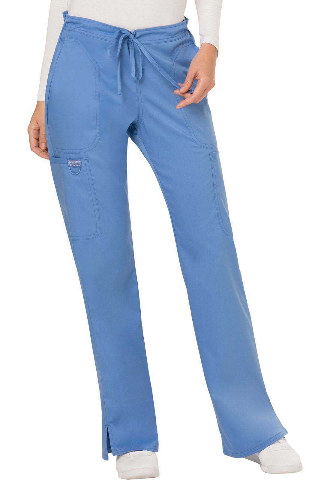 Cherokee Workwear Revolution Women's 5-Pocket Mid Rise
