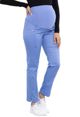 Cherokee Workwear Revolution Women's 3-Pocket Maternity Straight Leg Pant