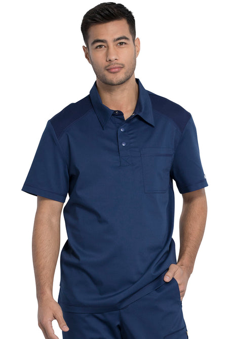 Cherokee Workwear Revolution Men's 1-Pocket Polo Shirt