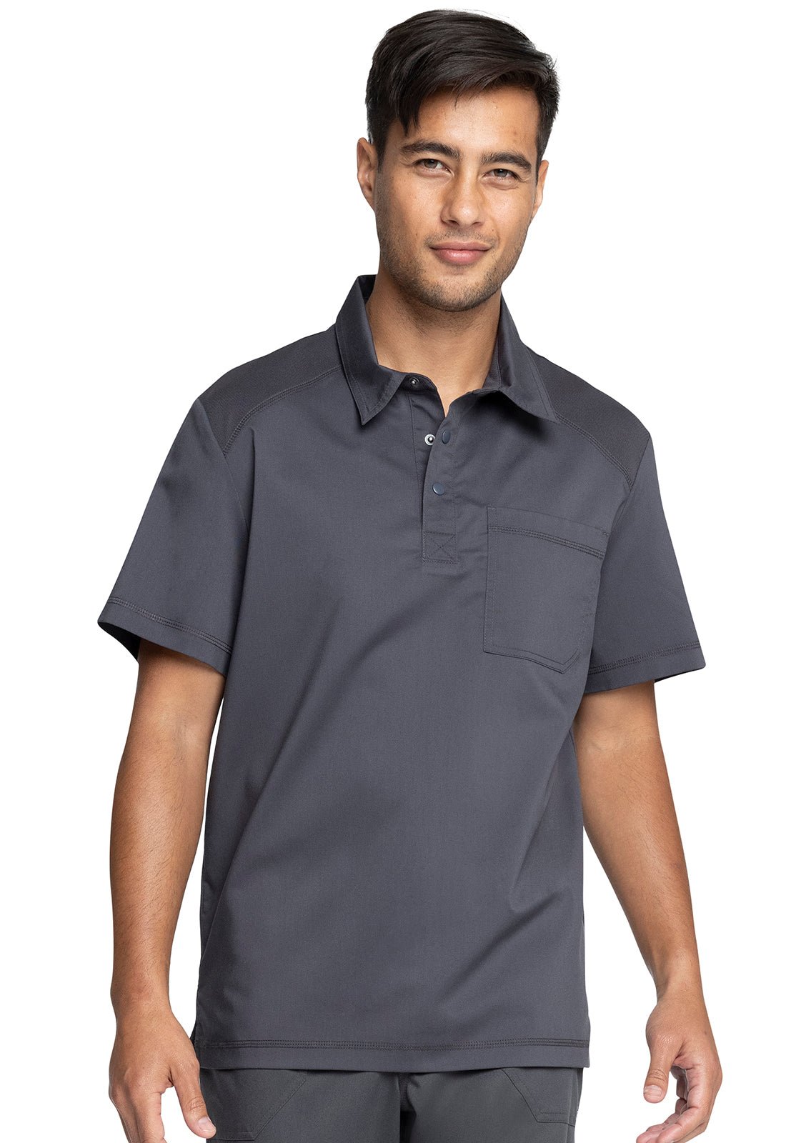 Cherokee Workwear Revolution Men's 1-Pocket Polo Shirt