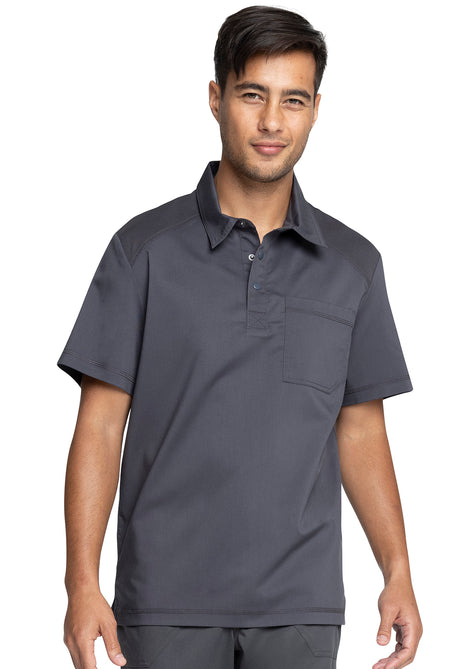 Cherokee Workwear Revolution Men's 1-Pocket Polo Shirt