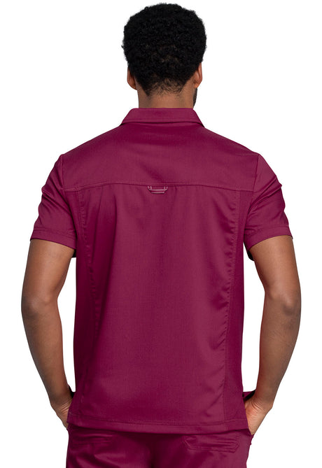 Cherokee Workwear Revolution Men's 1-Pocket Polo Shirt