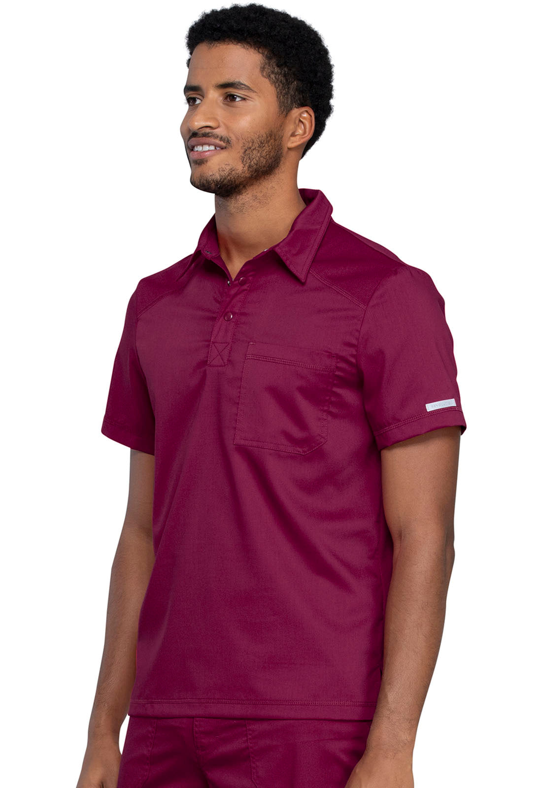 Cherokee Workwear Revolution Men's 1-Pocket Polo Shirt