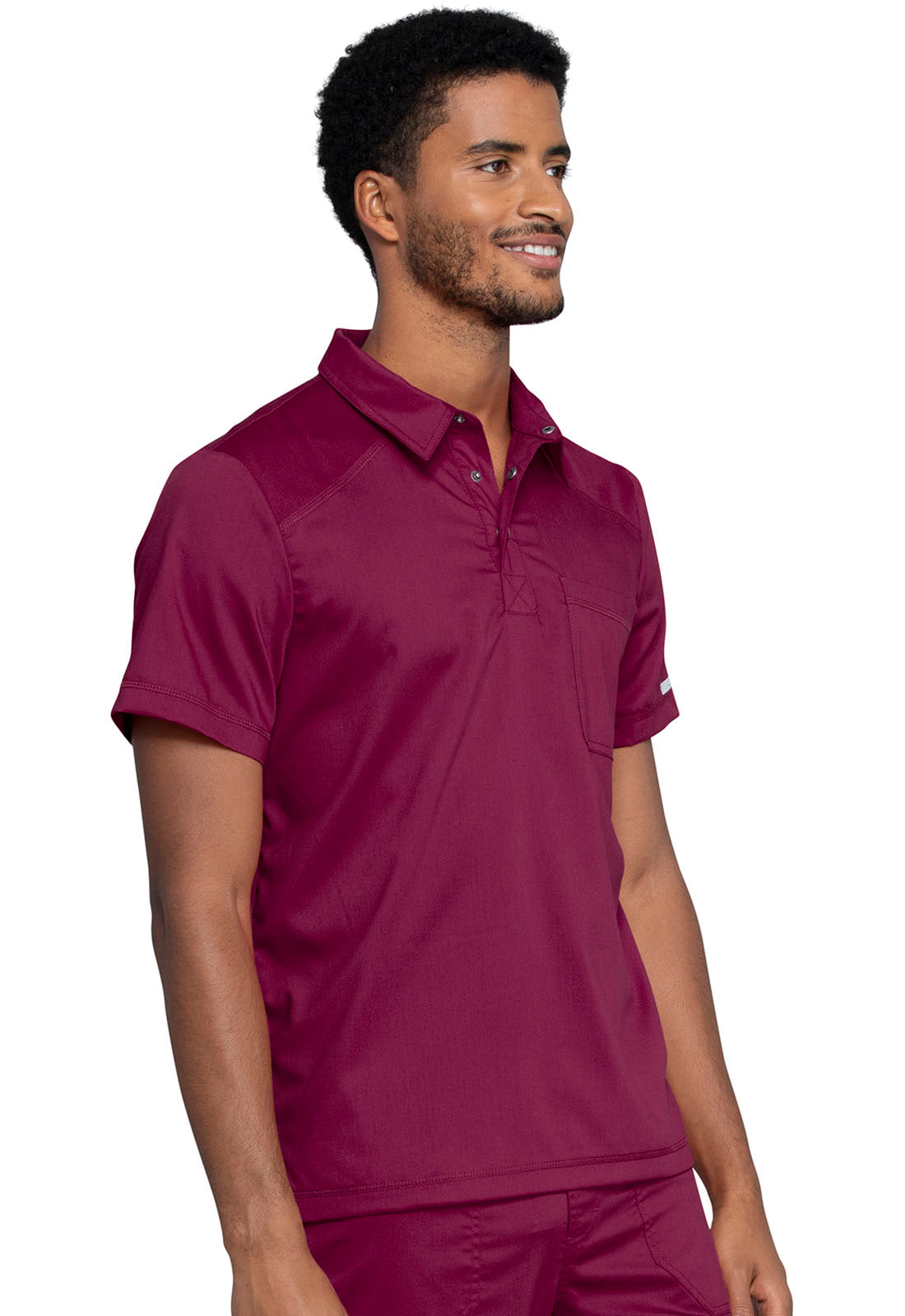 Cherokee Workwear Revolution Men's 1-Pocket Polo Shirt