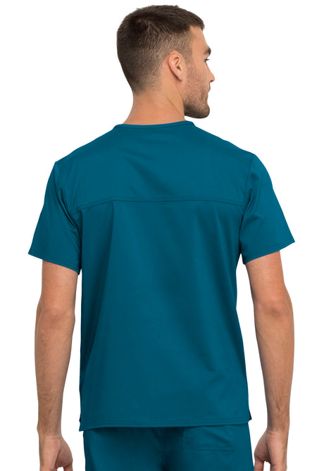 Cherokee Workwear Revolution Unisex Unisex 1 Pocket Tuckable V-Neck Top