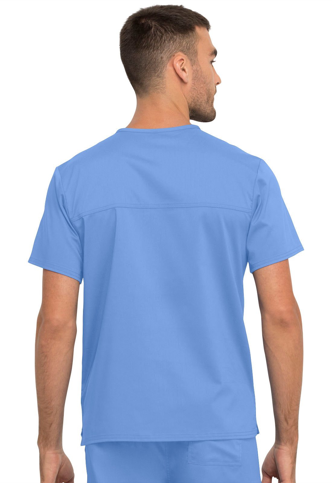 Cherokee Workwear Revolution Unisex Unisex 1 Pocket Tuckable V-Neck Top