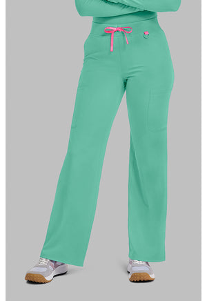 Wide Leg Pull On Pant