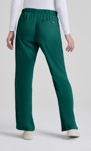 Grey's Anatomy™ Women's Riley 5-Pocket Mid-Rise Flared Leg Scrub Pant