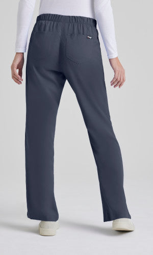Grey's Anatomy™ Women's Riley 5-Pocket Mid-Rise Flared Leg Scrub Pant