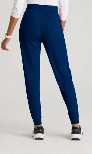 Barco One Performance Knits Women's Pro Knit 5-Pocket Drawcord Waist Petite Jogger
