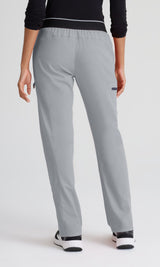 Grey's Anatomy™ Spandex Stretch Women's Kim 3-Pocket Mid-Rise Straight Leg Petite Pant