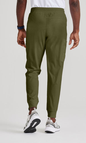 Grey's Anatomy™ Spandex Stretch Men's Murphy 5-Pocket Jogger Scrub Pant