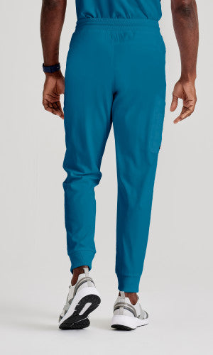 Grey's Anatomy™ Spandex Stretch Men's Murphy 5-Pocket Jogger Scrub Pant
