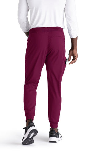 Grey's Anatomy™ Spandex Stretch Men's Murphy 5-Pocket Jogger Scrub Pant