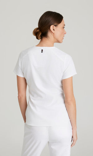 Grey's Anatomy™ Spandex Stretch Women's Emma 4-Pocket V-Neck Scrub Top