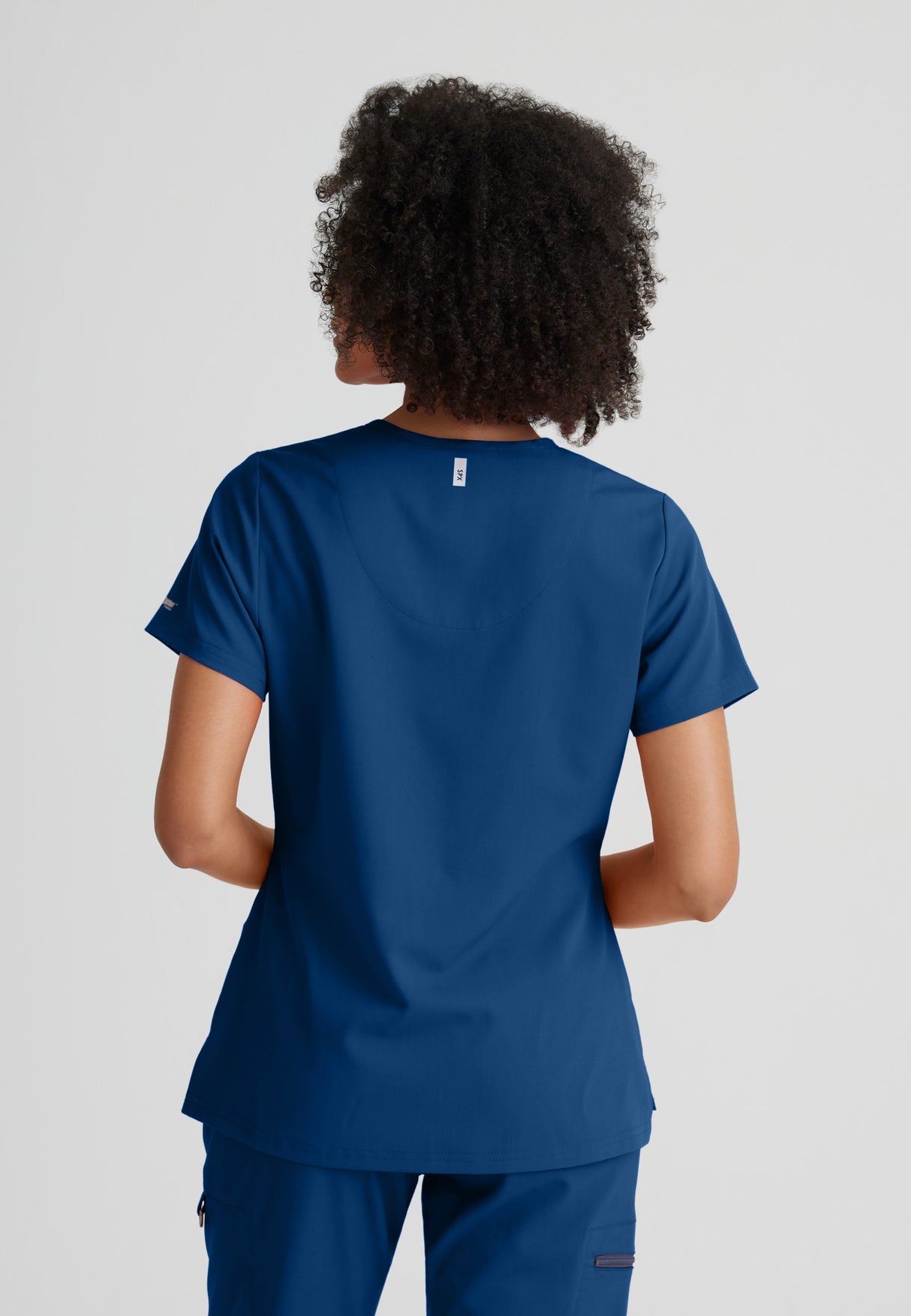 Grey's Anatomy™ Spandex Stretch Women's Bree 1-Pocket Tuck-In Scrub Top