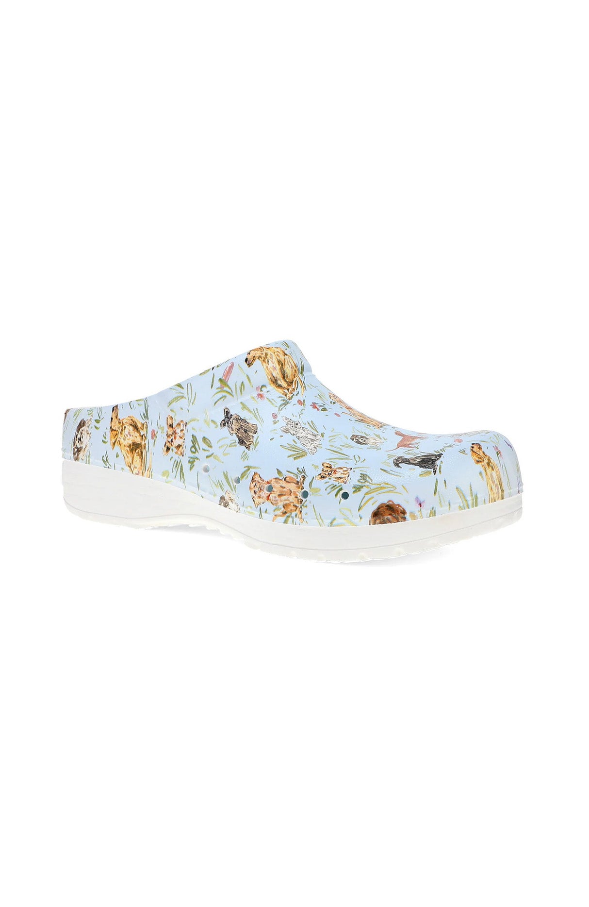 Dansko Women's Kane Puppies Print Clog