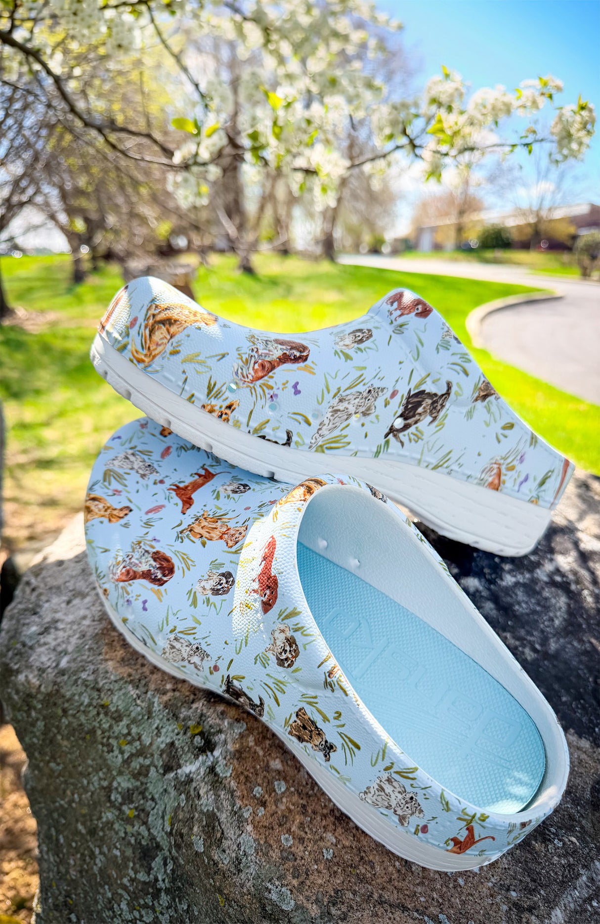 Dansko Women's Kane Puppies Print